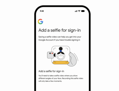 Google帳號登入有新招！自拍影片認臉來了　實測台灣已開放
