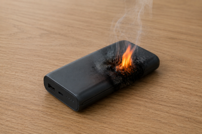 行動電源起火不能潑水？消防局揭正確滅火方式　很多人都搞錯