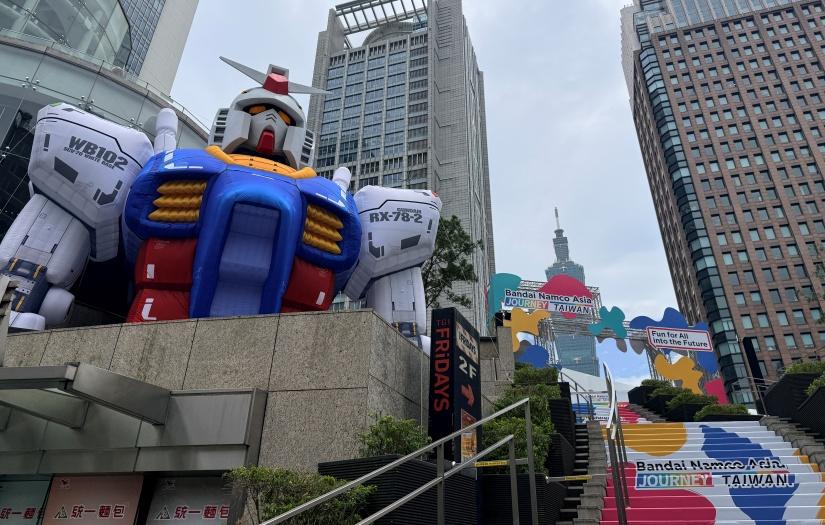 萬代南夢宮亞洲巡迴登陸台灣!5公尺鋼彈降臨信義區 規劃10大展區