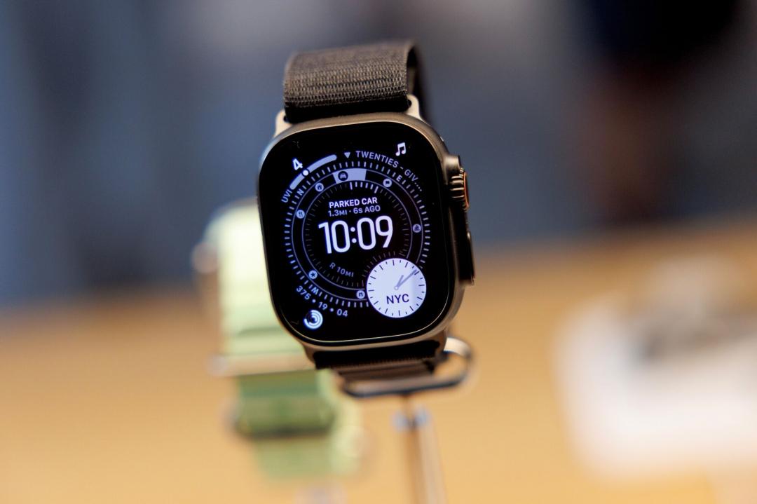 9月登場的新款Apple Watch推估也會漲價。（圖
／路透社）