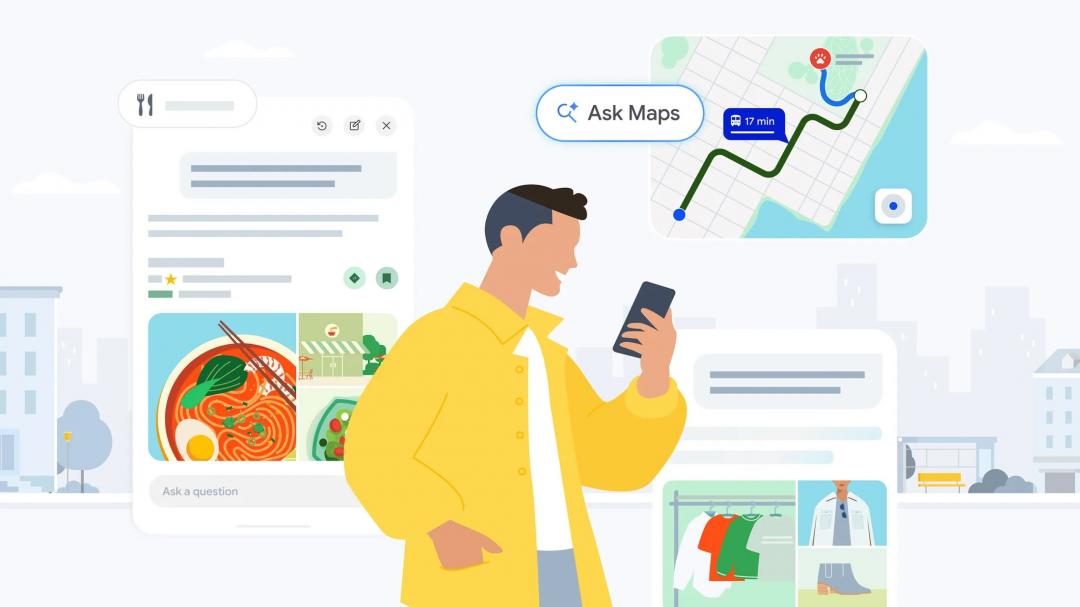Google Maps不只是導航了!一句話幫你搞定訂餐、找飯店