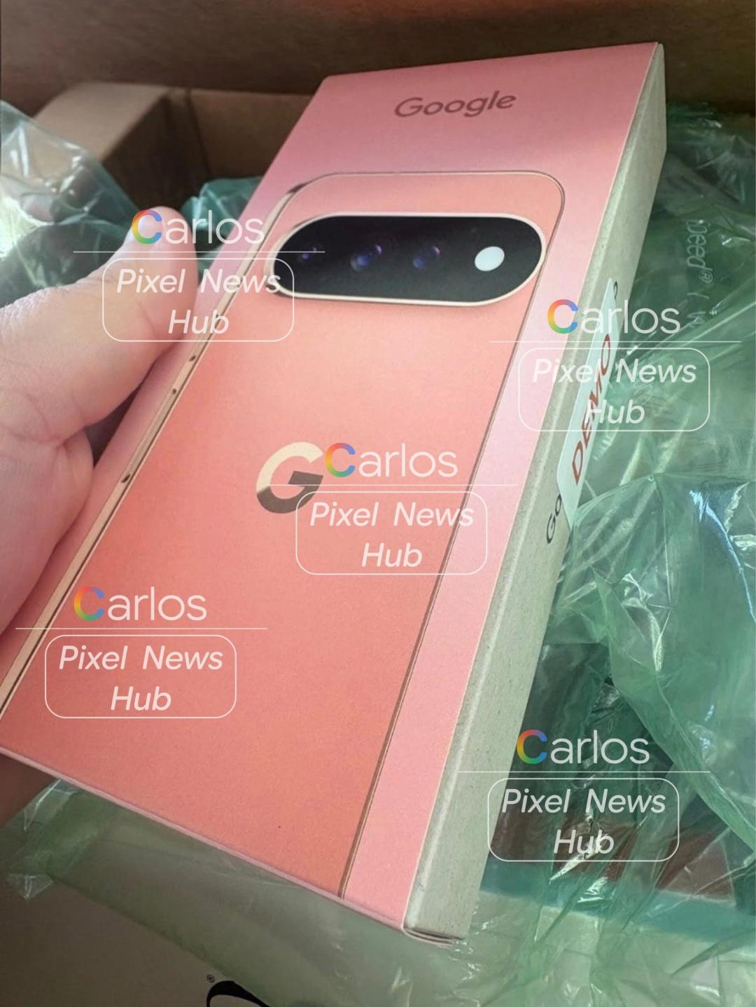 網路上流傳Pixel 11 Pro的Dune沙丘色外盒裝。（圖／翻攝網路）