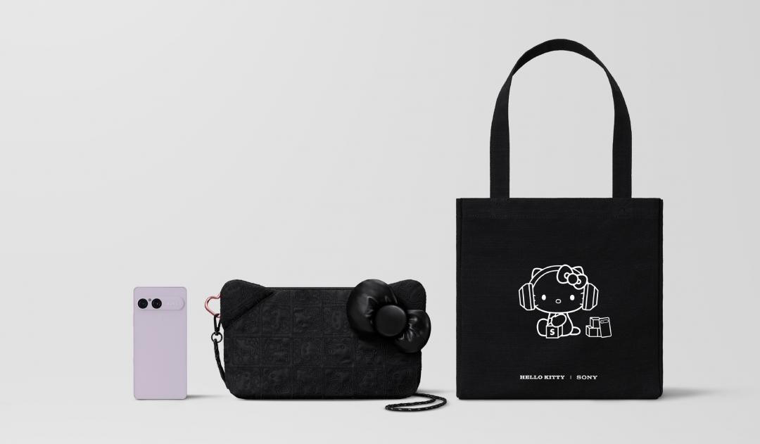 Xperia 10 VIII x Hello Kitty 限量特仕版。（圖／Sony）