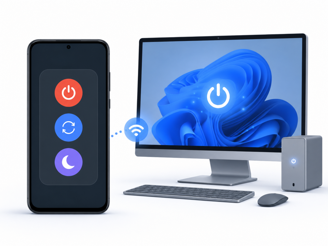 忘記關電腦不用跑回家!Android手機有望直接遠端關機