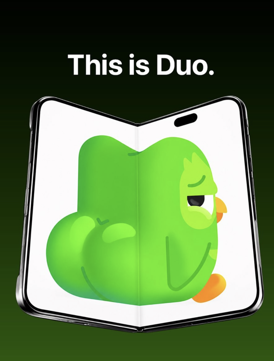 蘋果 iPhone Duo 撞名 Duolingo 吉祥物!「情勒鳥」一句話讓網友笑翻