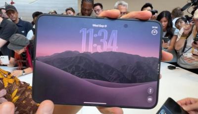 蘋果高層解釋iPhone Duo摺痕解決方案！有信心被長期檢驗