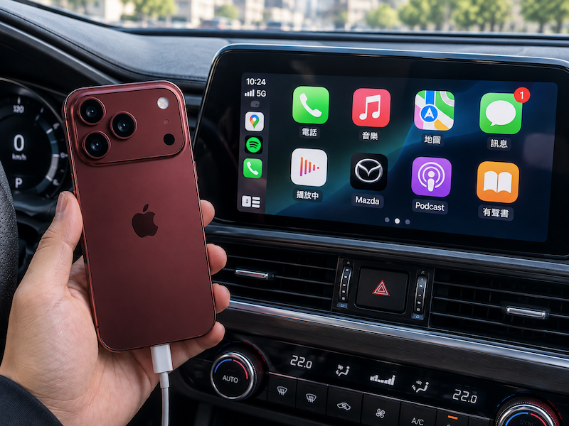 iPhone 18 傳 CarPlay 連線異常!原廠線材也無法連線