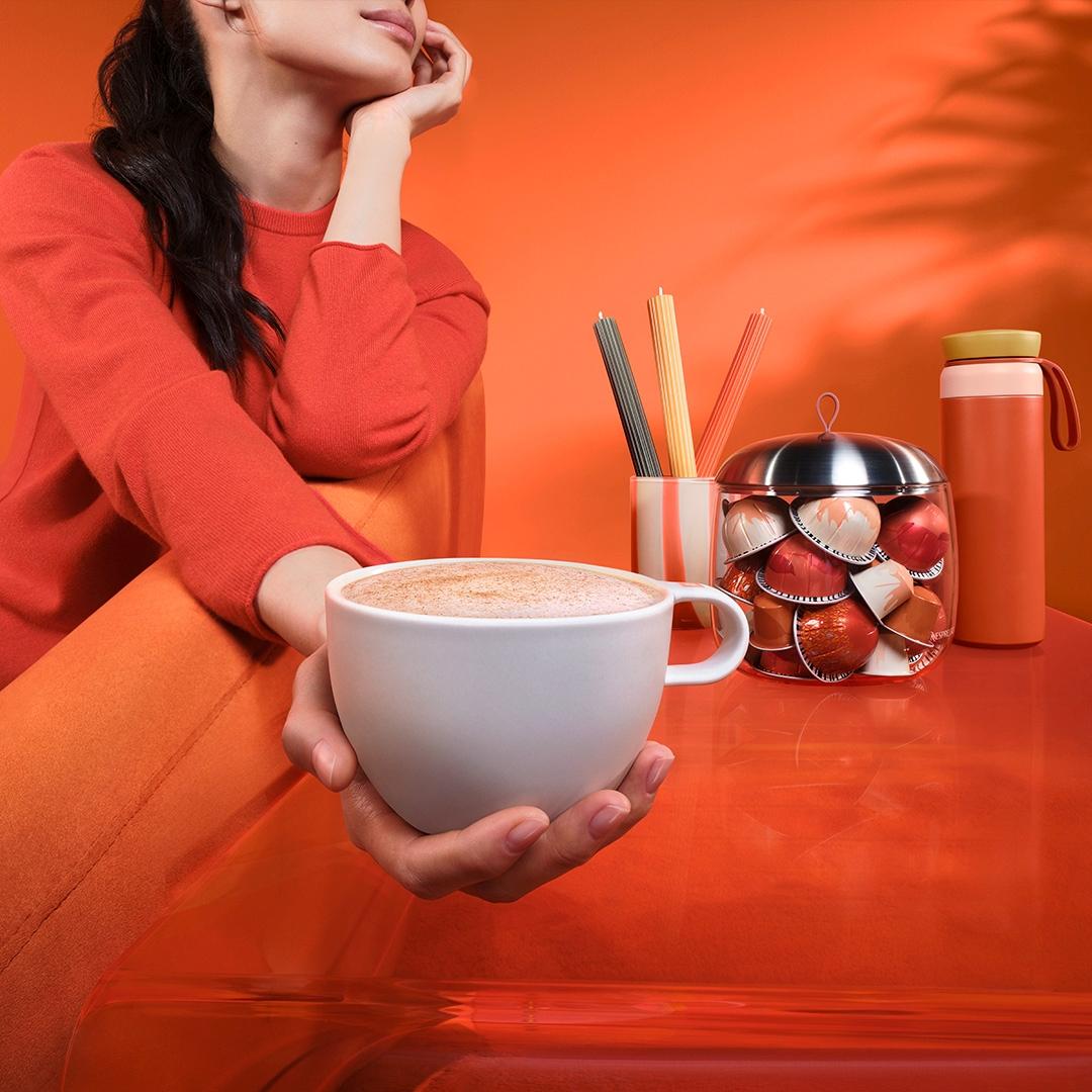 挑機回歸咖啡喜好就好，不用深究技術規格。(圖／Nespresso)
