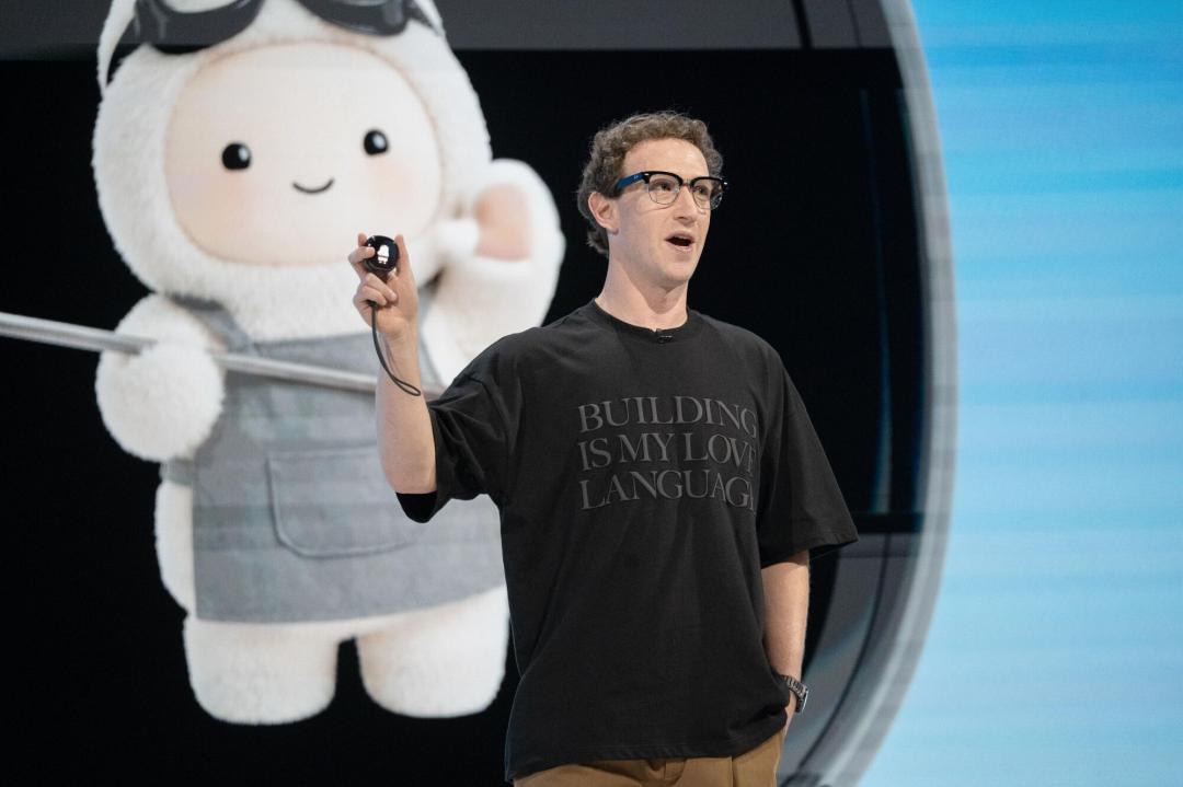 祖克柏秀AI電子寵物！小到能隨身帶著走　蘋果前設計主管操刀