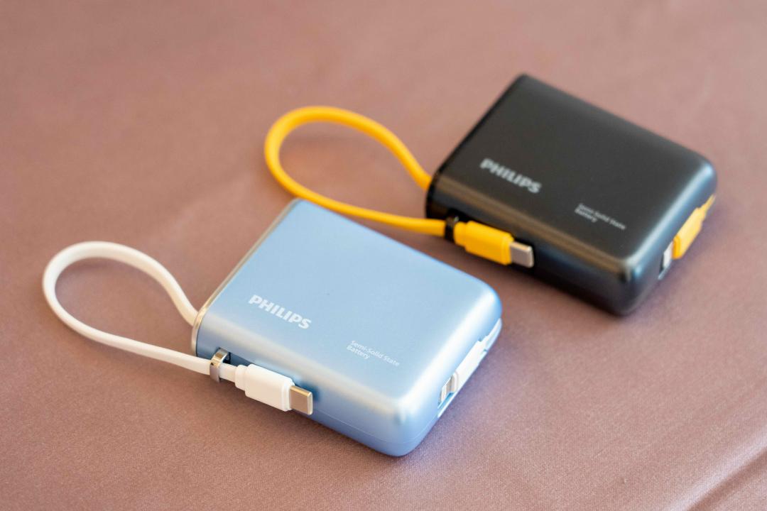 行動電源不是壞了才需要時，應該定期更換。（圖／飛利浦）

