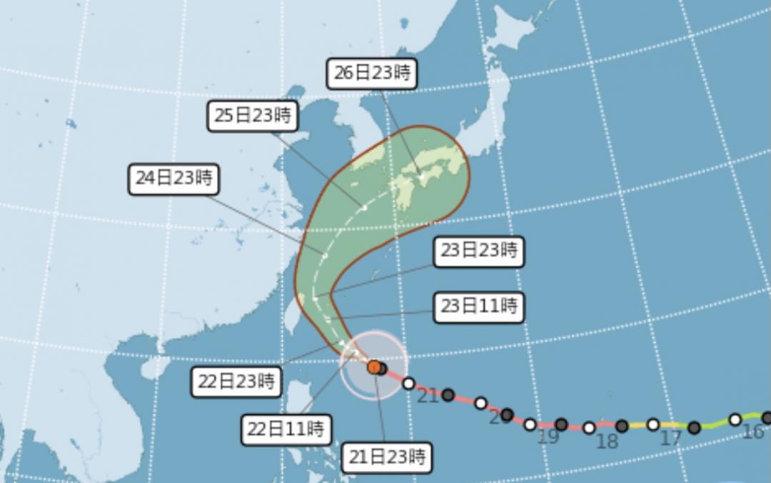 會放颱風假嗎?手機3招追薔琵 颱風走到哪立刻知道