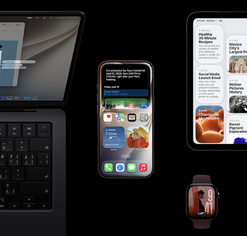 Apple 即將推出 iOS 27.2 更新，著重在 FaceTime、Apple TV 等的新功能。（圖／Apple）