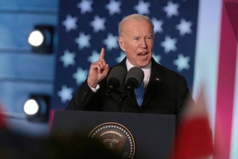 華沙演講放大絕 拜登：要讓盧布變壁紙
