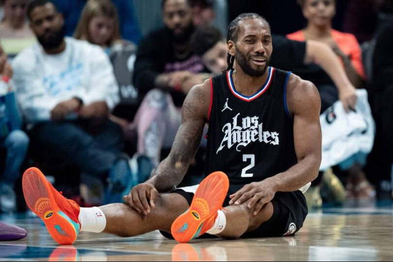 NBA季後賽》右膝發炎難根治 雷納德G1出賽未知數