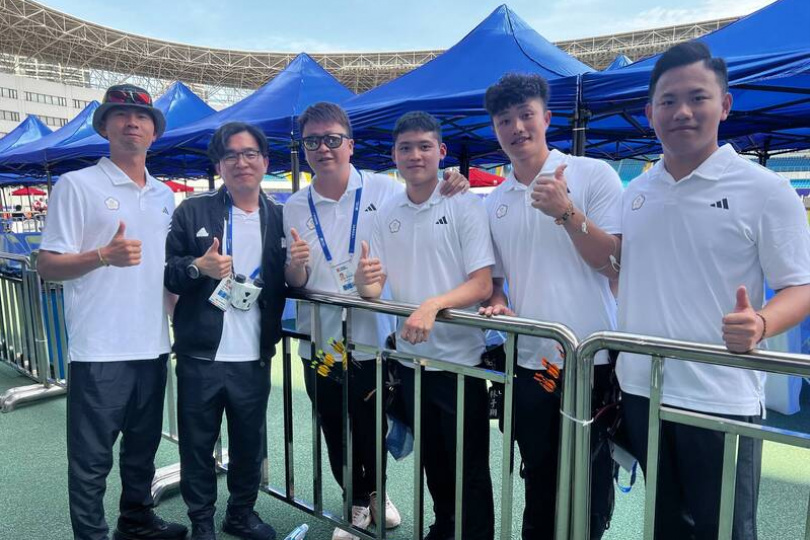 台灣男團射箭世界盃力退中國 銅牌戰逆轉義大利