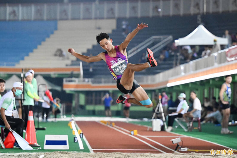 林昱堂最後一跳創本季最佳 奪東京大獎賽跳遠銅牌