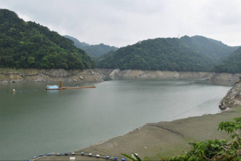 梅雨挹注全台水庫6654萬噸水