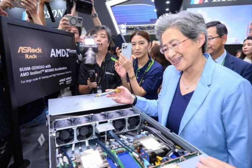 蘇姿丰親訪台積電 期許AMD未來更強
