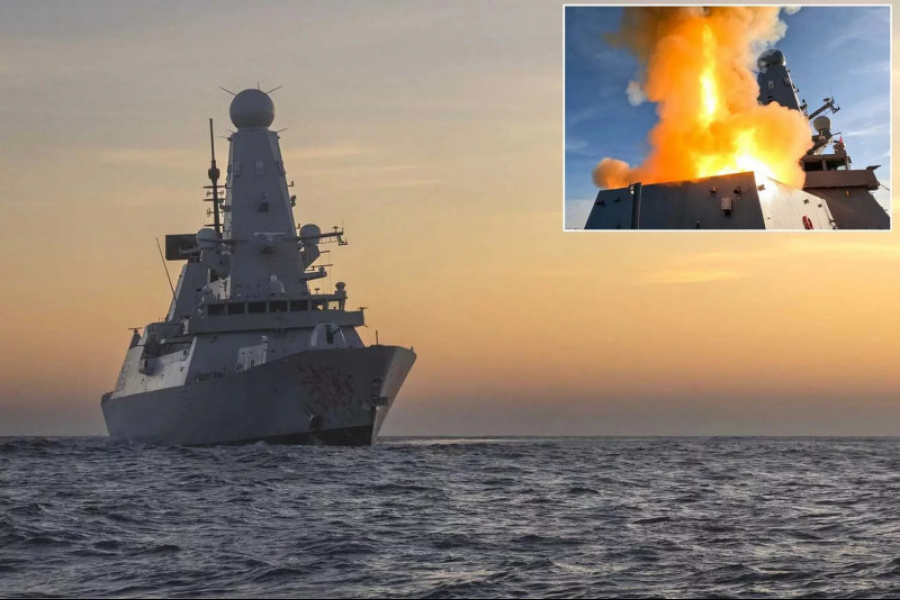 【影】英軍「龍號」驅逐艦創紀錄 成功攔截超音速飛彈
