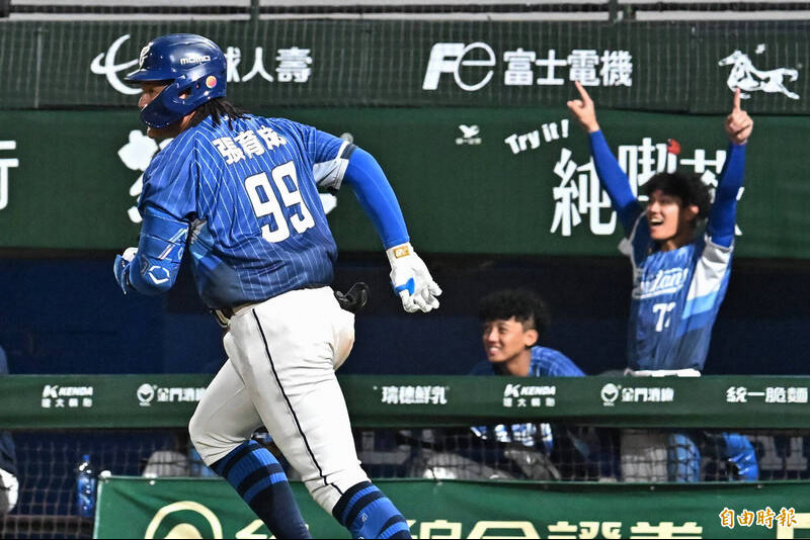 魔力藍6局無失分、張育成雙響 富邦擺脫戰績殿底