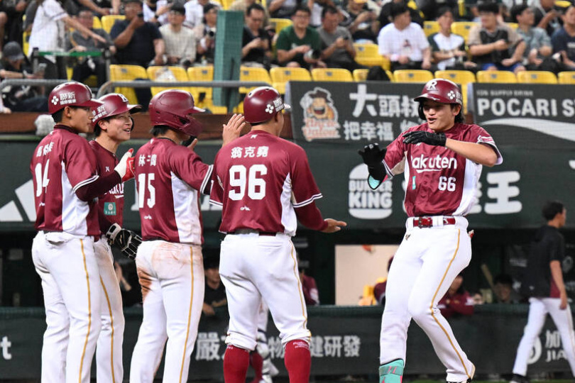 聯盟37年最年輕首轟滿貫 樂天大物斬斷台鋼4連勝