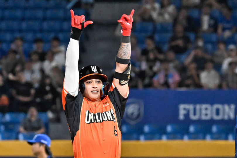 統一獅勝富邦悍將 李丞齡重回職棒首獲單場MVP