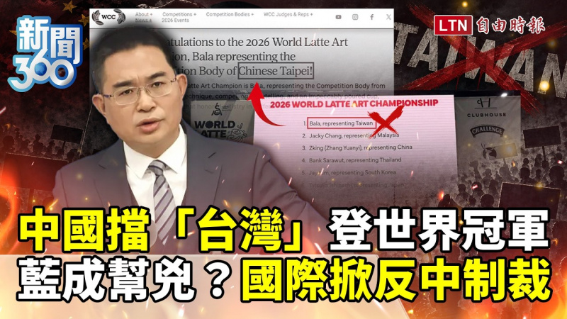 新聞360》中國擋「台灣」登世界冠軍國民黨成幫兇？國際醞釀反中制裁