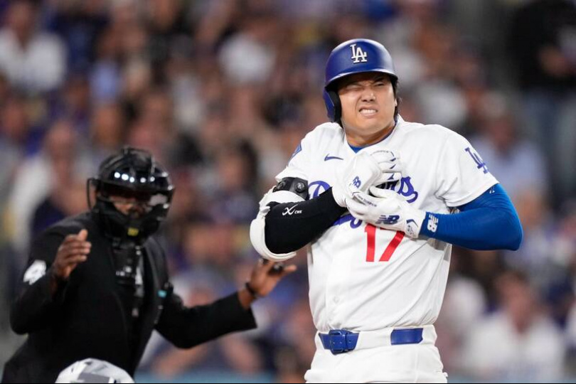 明天還能投球嗎？ 大谷翔平被觸身球砸提前退場