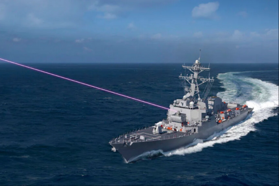 雷射反無人機成潮流 美軍尋求把系統「貨櫃化」搬上軍艦