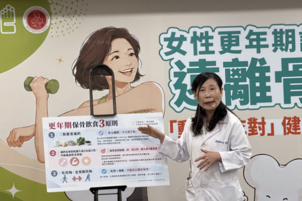 更年期骨質流失加快！ 國人鈣攝取僅達一半 專家教「三餐補鈣」