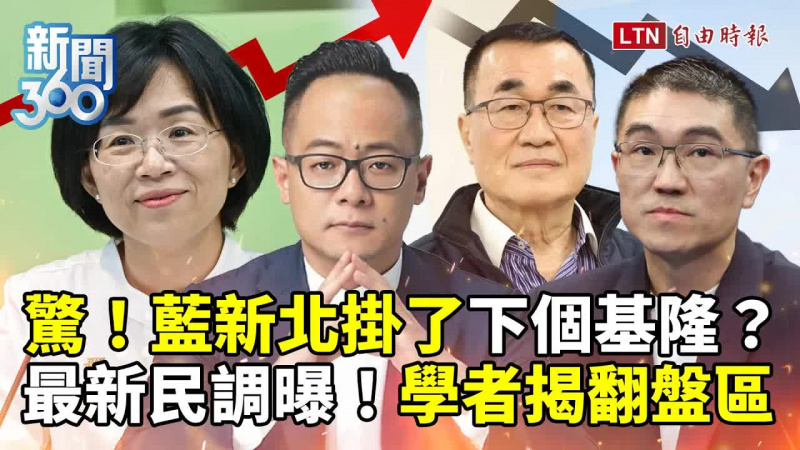 新聞360》國民黨新北選情掛了下個基隆？洋流沖垮藍營鐵板？學者揭翻盤區！最新民調曝這效應