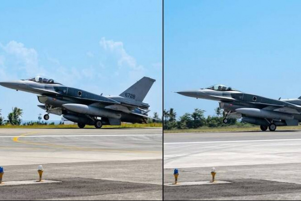 兩架F-16V飛抵台東後 北京怕台灣不再孤立了 兩架F-16V飛抵台東後 北京怕台灣不再孤立了