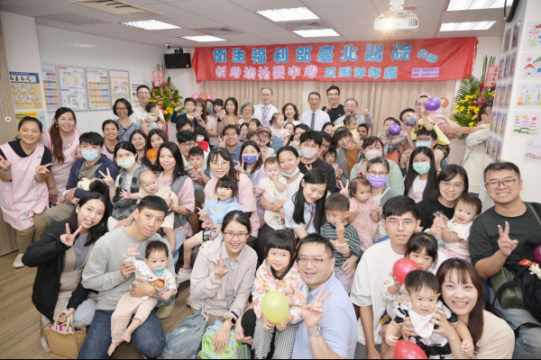部北醫院打造幸福職場 托嬰中心「悅心坊」滿5歲 醫護產後復職率達95％