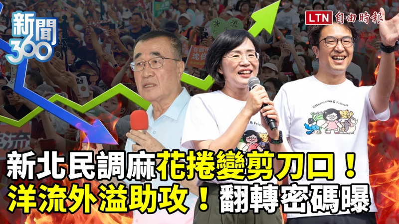 新聞360》新北民調「麻花捲變剪刀口」!洋流「外溢助攻」學者曝關鍵 新聞360》新北民調「麻花捲變剪刀口」!洋流「外溢助攻」學者曝關鍵