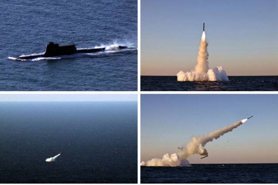 北韓時隔近3年再試射潛射巡弋飛彈 潛艦「金君玉英雄號」曝光