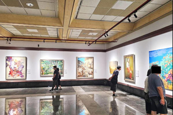 第25屆全國百號油畫大展台中登場  親臨感受大型畫作藝術能量