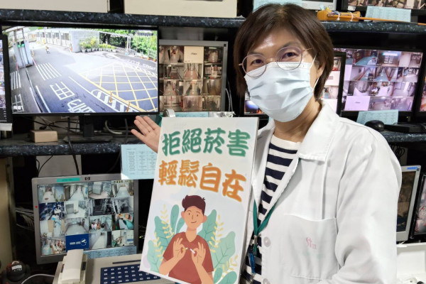 AI智慧即時偵測吸菸 嘉市聖馬爾定醫院還將增設語音警示