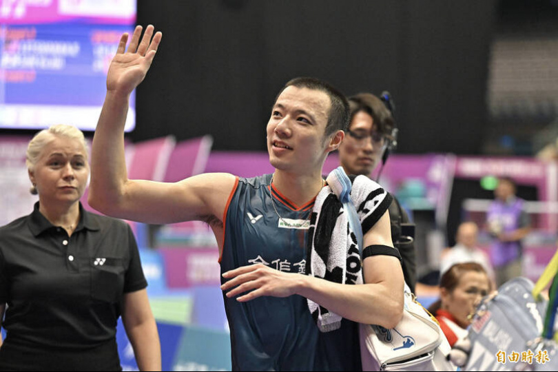 熊本大師賽》「羽球王子」王子維 勇闖男單4強