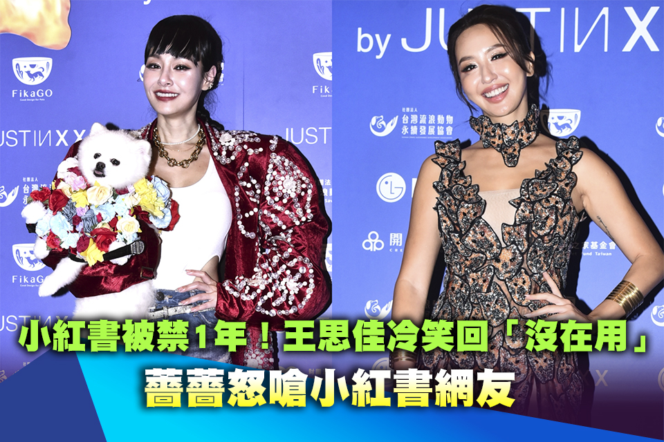 小紅書被禁1年！王思佳冷笑回「沒在用」 薔薔怒嗆小紅書網友