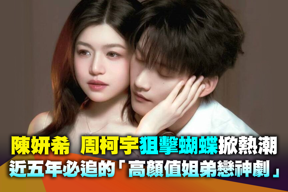 陳妍希周柯宇《狙擊蝴蝶》掀熱潮 近五年必追的「高顏值姐弟戀神劇」