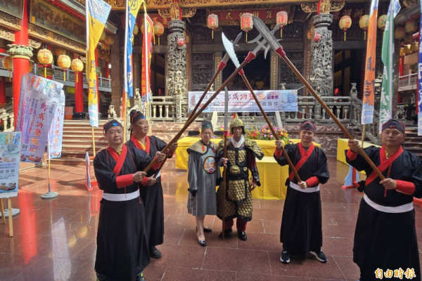 模擬鄭成功登陸報名熱絡 鹿耳門天后宮廣邀全台國姓爺廟宇來體驗