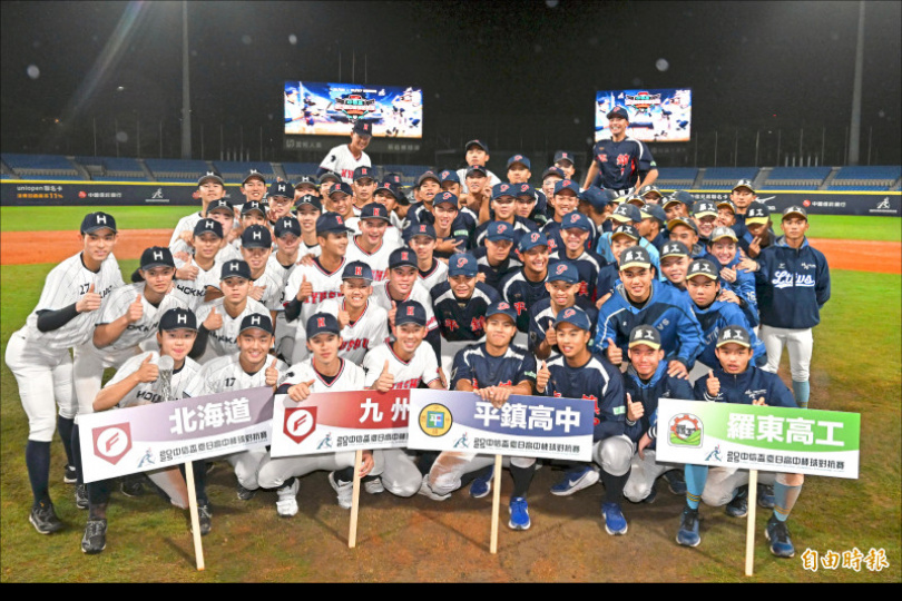 台灣怪物左投 率平鎮完封北海道聯隊