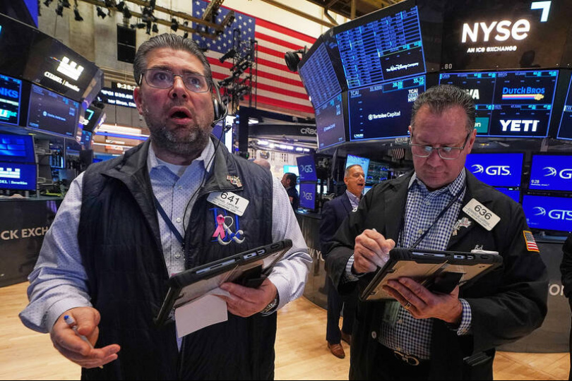 道瓊高點回落466點!台積電ADR跌逾2.6% 道瓊高點回落466點!台積電ADR跌逾2.6%