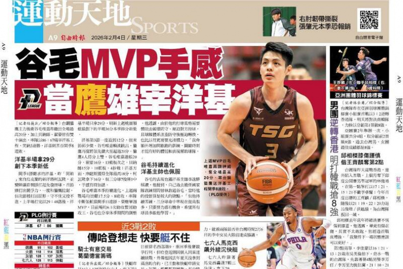 谷毛MVP手感 當「鷹」雄宰洋基