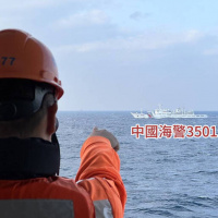 中國海警闖東沙踩紅線 海巡雙艦包夾強勢驅離
