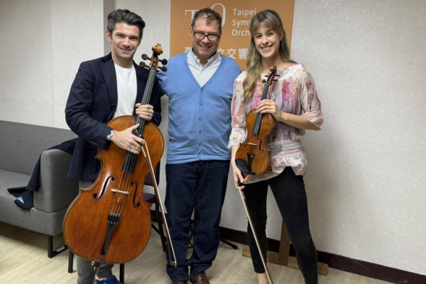 卡普松快閃日本又返台 喜會美女小提琴家 準備世界首演新曲