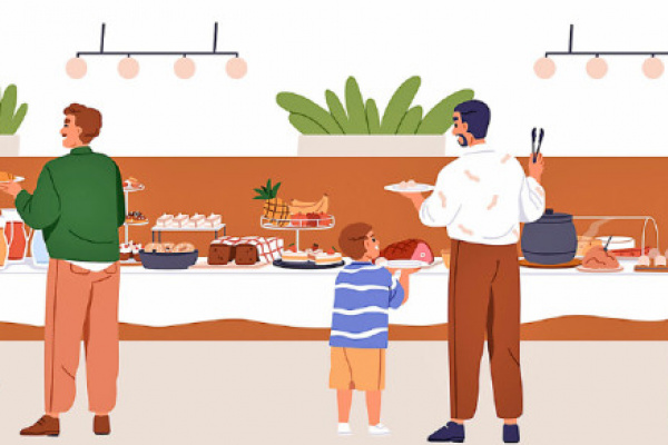 【家庭plus】餐廳自助餐 吃出人性