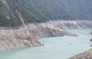 全台倒數第2 德基水庫水量剩4.8% 全台倒數第2 德基水庫水量剩4.8%