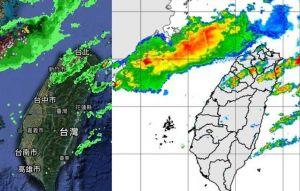 鋒面正朝台灣移動!最新大雷雨位置曝光 鋒面正朝台灣移動!最新大雷雨位置曝光