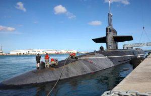 美核潛艦搭載數十枚核彈頭 停靠關島基地 美核潛艦搭載數十枚核彈頭 停靠關島基地